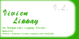 vivien lippay business card